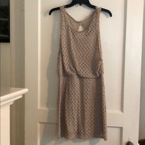 Free People Sleeveless Crochet Dress